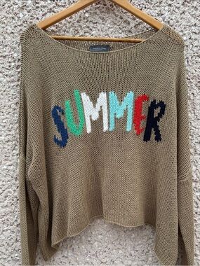 Summer Logo Sweater by Wooden Ships